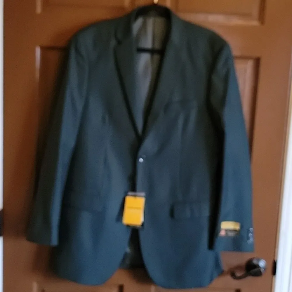 Albert Nardoni-Hunter green Blazer Size 40L. NWT.